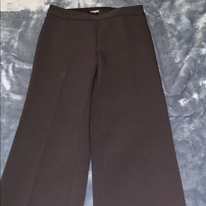 Express High Waisted Flare Slacks